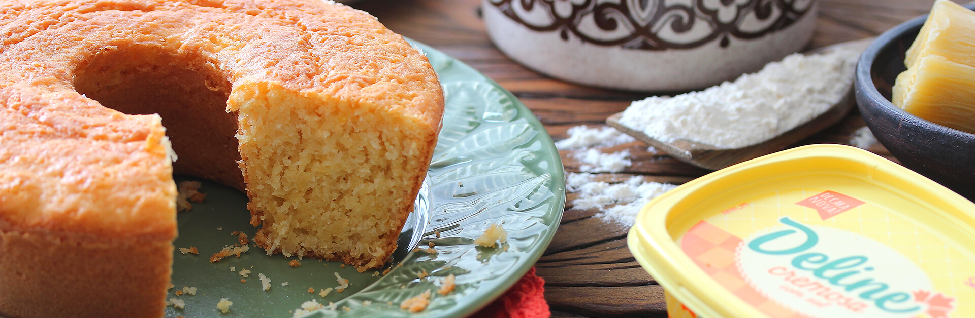 Receita: Bolo de macaxeira