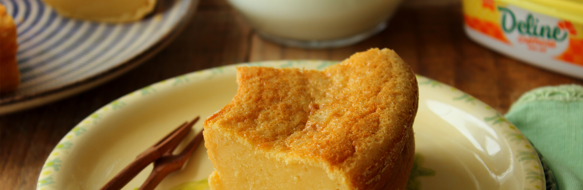 Receita: Bolo de leite