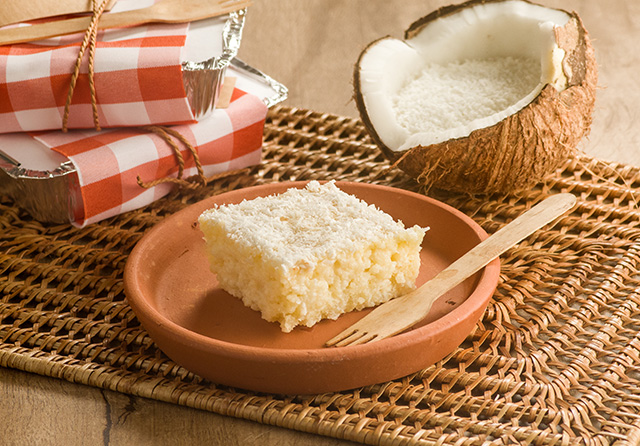 Receita: Bolo Gelado de Tapioca Com Coco