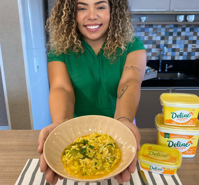 Receita: Risoto de Frango com @isisvieirareal