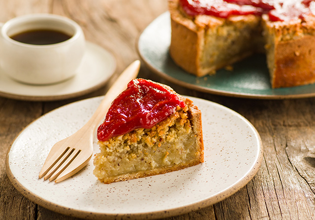 Receita: Torta de Castanha do Pará com Goiabada