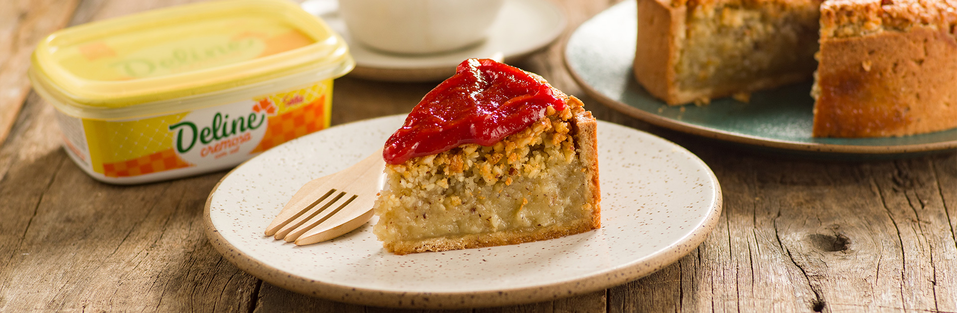 Receita: Torta de Castanha do Pará com Goiabada