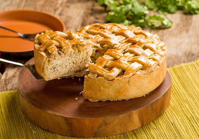 Receita: Torta de Chester Com Queijo Marajó