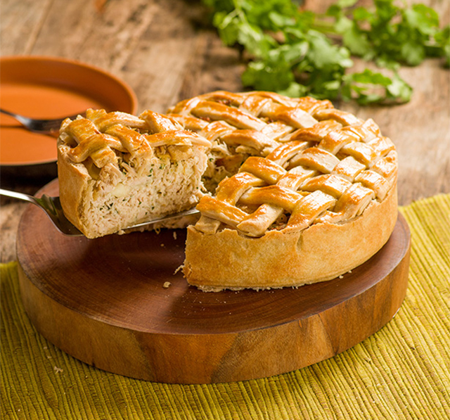 Receita: Torta de Chester Com Queijo Marajó